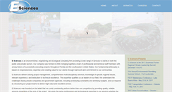 Desktop Screenshot of esciencesinc.com